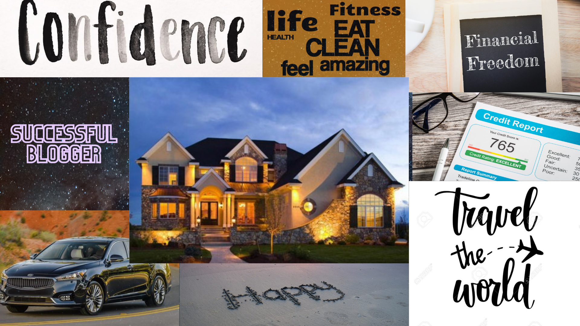 How to create a vision board